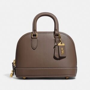 Coach Revel Bag - Dark Stone Genuine Glovetanned leather